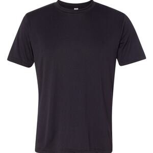 All Sport - Polyester Sport Black T-Shirt - Men's XL